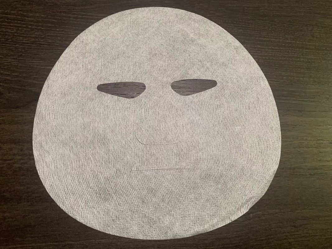 37g Tencel และ Cupro Spunlace ผ้านอนวูฟเวนสำหรับหน้ากากความงามบนใบหน้า, Eye Mask