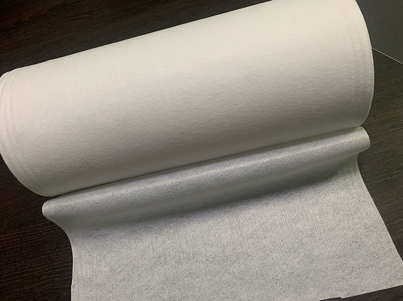 50g Matt Tencel, Lenzing Viscose และ EP Dacron Spunlace ผ้านอนวูฟเวนสำหรับพอกหน้าเพื่อความงามบนใบหน้า, มาส์กตา