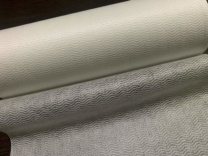 28g ออสเตรีย Tencel และ Diatomite Fiber Spunlace ผ้านอนวูฟเวนสำหรับหน้ากากความงามบนใบหน้า, Eye Mask